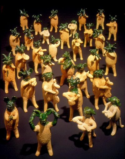 Orquesta de animales, de Oaxaca de Mexican School